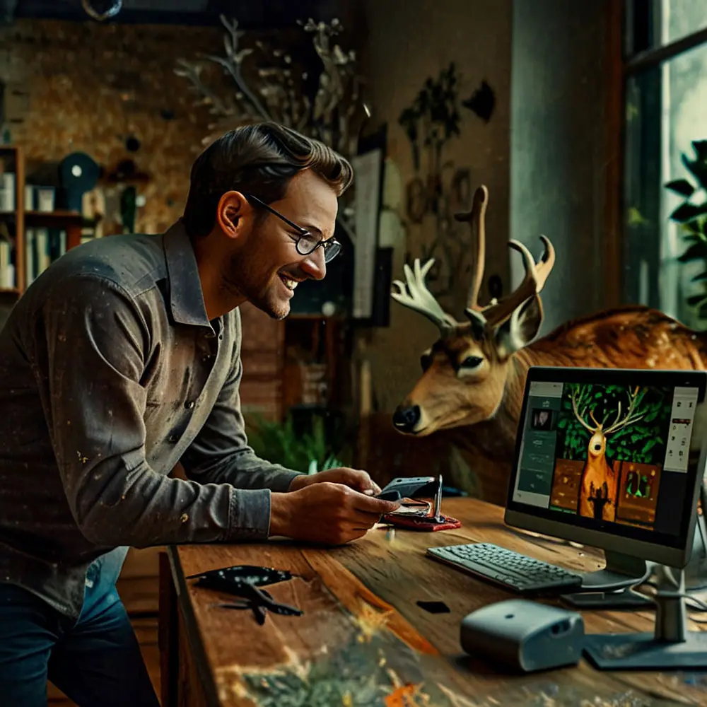 Man searching for digital marketing agency | Whelk inc.
